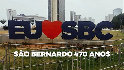 São Bernardo 470 anos - Bastidores ANTES da Festa