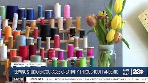 Rebound: Sewing studio encourages creativity throughout the pandemic