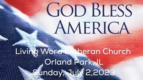 Join us for worship 7 /2/ 23