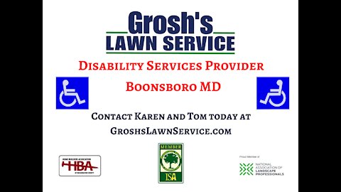 Disability Services Boonsboro MD Provider Landscaping Contractor