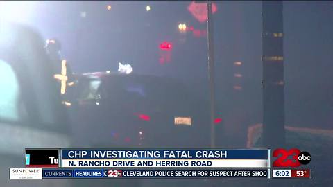 Deadly rollover crash reported near Arvin, California Highway Patrol investigating