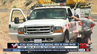 Search for missing man continues