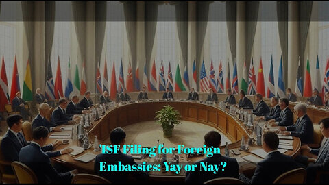 ISF Filing for Foreign Embassies and Consulates: What You Need to Know