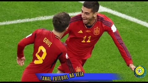 COPA DO MUNDO NO CATAR...SELEÇÃO ESPANHOLA GOLEIA POR 7X0 A SELEÇÃO DA COSTA RICA, CONFIRA