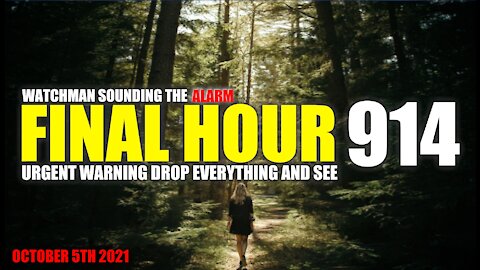 FINAL HOUR 914 - URGENT WARNING DROP EVERYTHING AND SEE - WATCHMAN SOUNDING THE ALARM