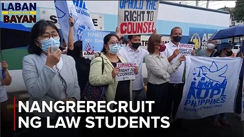 NUPL, target i-recruit ay mga abogado at law students —Ka Eric