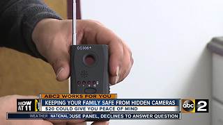 Top 3 tips to keeping your family safe from hidden cameras