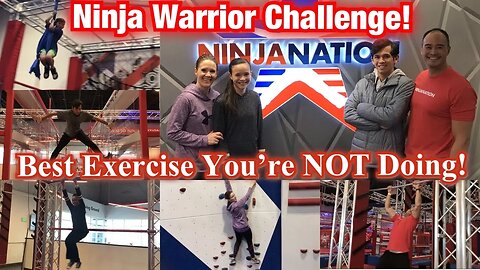 Ninja Warrior Challenge! *Sasuke* Best Exercise You’re Not Doing! | Dr K & Dr Wil