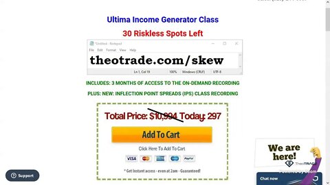 Ultima Trades: High Probability Income Generator