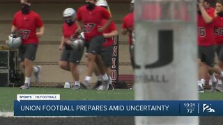 Union football prepares for season amid uncertainty