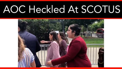 AOC Tried To Be A Revolutionary And Just Got Heckled And You Have To See It