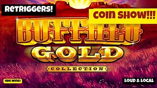 Buffalo Gold Collection Big Win Slot Bonus with Loud & Local! Parx Casino