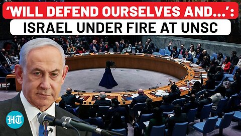 Israel Lashes Out At Iran At UNSC; ‘Hamas, Hezbollah & Houthis Spew Venom Because Of…’ | Watch