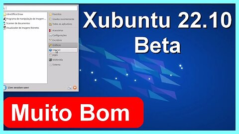 Xubuntu Linux 22.10 Beta. Sabor Oficial da Canonical