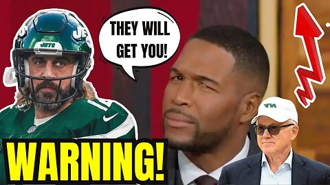 Michael Strahan Issues WARNING To Aaron Rodgers about NEW YORK! Jets Ticket SALES SKYROCKET!