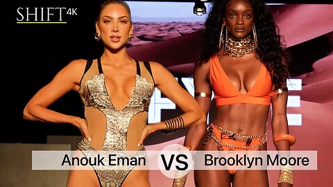 BIKINI SUPERMODEL COMPETITION / 4K / ANOUK EMAN VS BROOKLYN MOORE quarterfinals