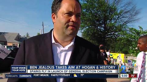 Ben Jealous takes aim at Hogan & history