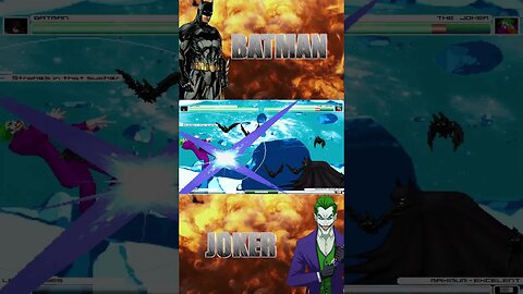 MUGEN SUDDEN DEATH | Batman VS Joker #shorts #mugen