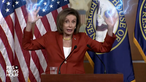 Nancy Pelosi Gives A Press Briefing And Seems To Be Irritated And Annoyed At A Recent Conference