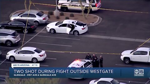 Two shot during fight outside Westgate in Glendale
