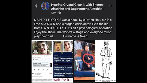 What Cho Meme News: Staged Crisis Debunked Kyle RittenHouse Is Noah. Pt.2