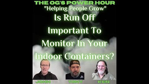 Is Run-Off Important To Monitor In Your Indoor Containers?