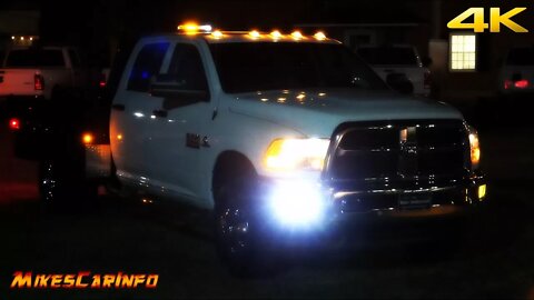 2018 RAM 3500 Chassis Cab Knapheide Transformation - Quick Look Day & AT NIGHT