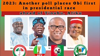 Unbelievable Poll Results Currently In The Presidential Race — Atiku, Obi Tinubu & Kwankwaso