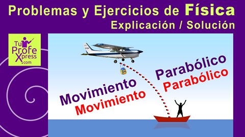 Movimiento Parabólico - Problemas y Ejercicios de FÍSICA (explicación / solución)