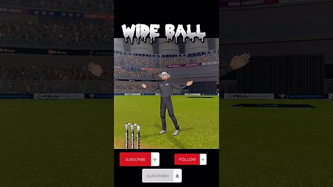 Wide Ball 🏏 #gamingvideos #cricket #cricketgame #games #ipl #cricketmatch #realcricket22 #ytshort