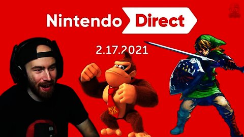 Nintendo Direct 2.17.2021 LIVE REACTION! (Zelda 35th Anniversary!? Smash Bros Ultimate, & MORE!)