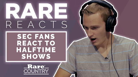 SEC Fans React to Halftime Shows | Rare Reacts