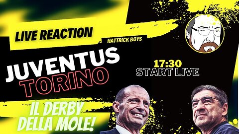 JUVENTUS TORINO LIVE REACTION !