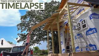 Barn Workshop Build Time-lapse