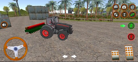 tractor se jutata hua khet | new game play tractor 🚜 best game play 2024