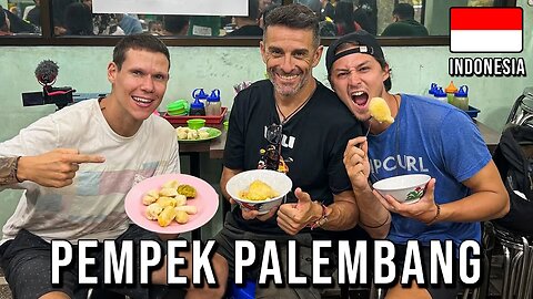 First Time Trying PEMPEK in PALEMBANG, INDONESIA [Episode 12]