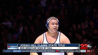Josiah Hill wins State Title