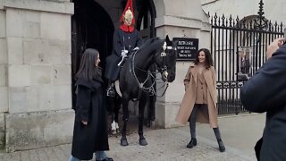 The Horse wants to bite not pose #horseguardsparade