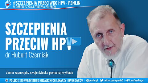 Szczepienia przeciwko HPV - dr Hubert Czerniak PSNLiN