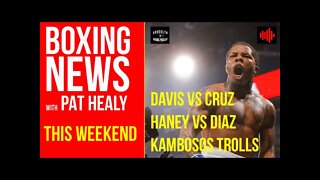 BOXING NEWS - HANEY vs DIAZ + DAVIS vs CRUZ