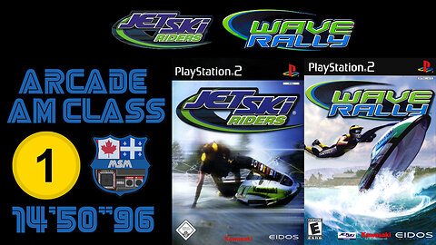 Jet Ski Riders a.k.a. Wave Rally [PS2 2001] Arcade AM Class [14'50"96] WR