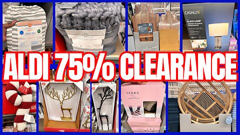 ALDI Clearance🛒🔥 ALDI 75% Off Clearance RUN Deals🛒🔥ALDI Shop W/Me | #aldi