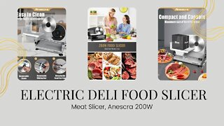 Electric Deli Food Slicer - 👍2022, updated👍