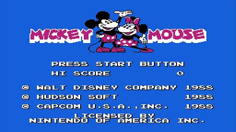 Mickey Mousecapade (Full Game) [NES]