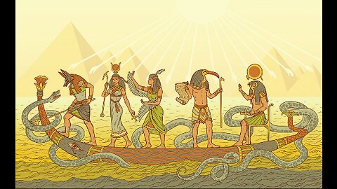 Egyptian Mythology - Osiris Myth & Reign of The Sun God Ra Upon The Earth - Myths From Ancient Egypt