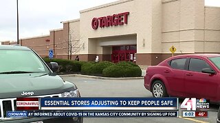 Essential stores adjust to keep customers safe