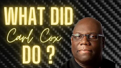 Look What Carl Cox Did !!