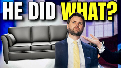 J.D. Vance Did WHAT With His Couch? - Bubba the Love Sponge® Show | 7/26/24