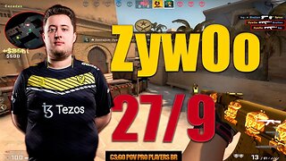 CSGO POV | 6000 ELO - Vitality ZywOo 27 KILLS Mirage POV | FACEIT Ranked | 12 Jul, 2023