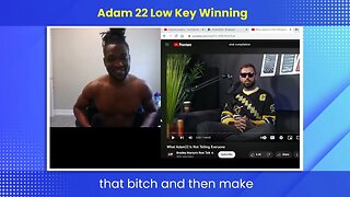 Adam 22 low key winning #life #reactionvideo #comedy #funny